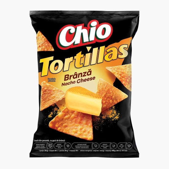 Chipsuri Tortillas cu gust de brânză 110g
