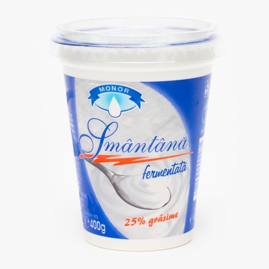 Smântână 25% grăsime 400g