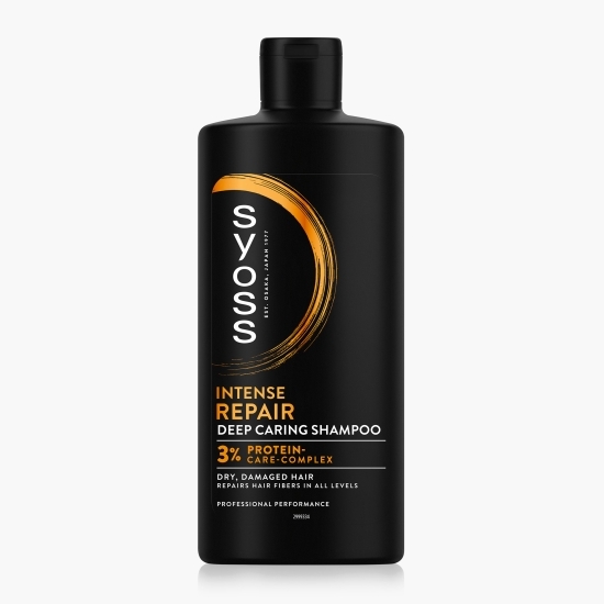 Șampon Intense Repair pentru păr uscat sau deteriorat 440ml