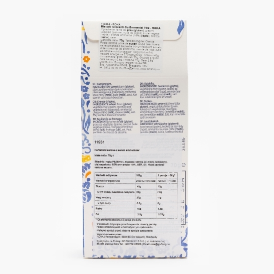 Biscuiți crocanți cu emmental 70g 