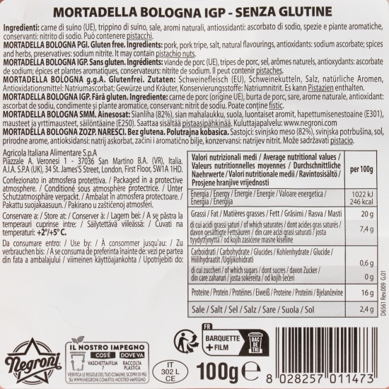 Mortadella 100g