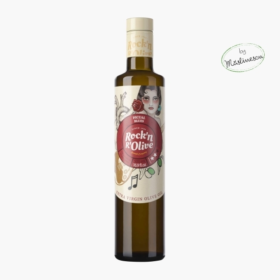 Măslinescu - Ulei de măsline extravirgin Rock'n R'Olive Picual, 0.5l