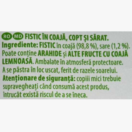 Fistic prăjit și sărat 200g