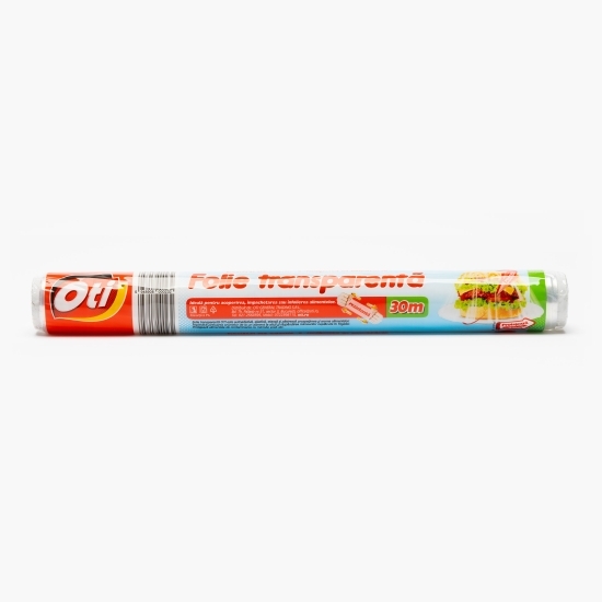 Folie plastic transparentă 30m