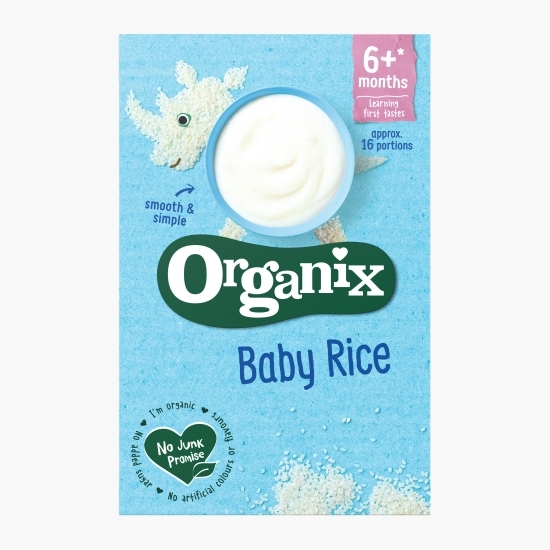 Orez eco pentru bebeluși +6 luni, 100g