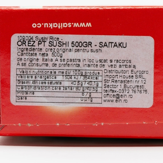 Orez pentru Sushi 500g
