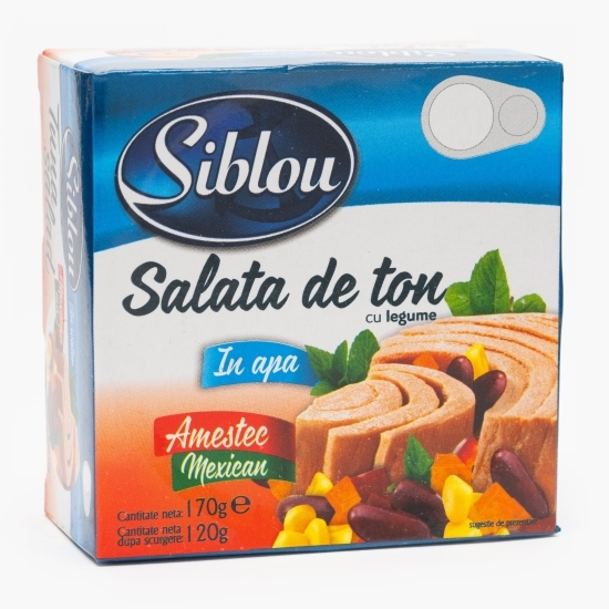 Salată de ton amestec mexican 170g