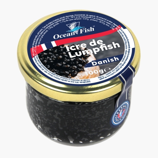 Icre negre Lumpfish Danish 100g