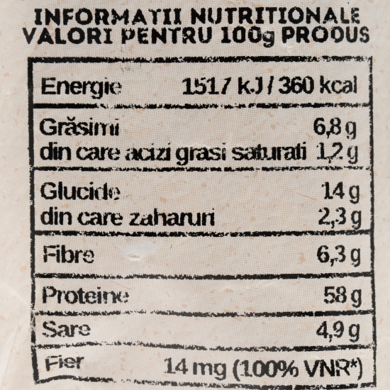 Amestec uscat pe bază de plante pentru burger și chiftele de legume, cu aromă de curry 120g 