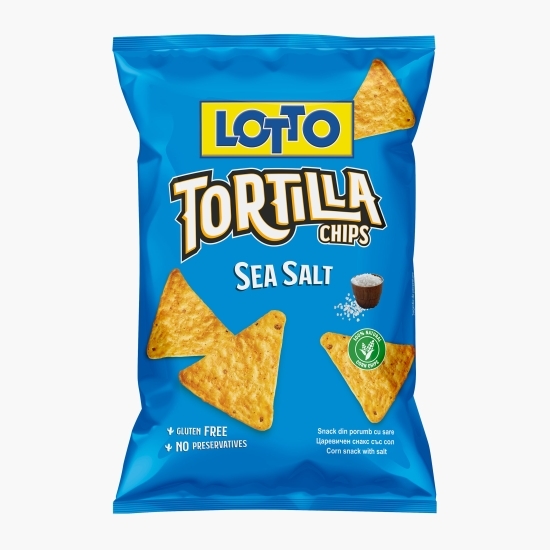 Snack Tortilla din porumb cu sare 85g