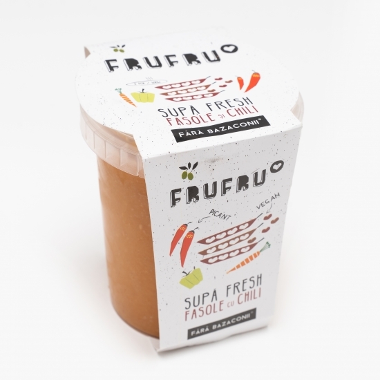 Supă fresh fasole și chili 170g