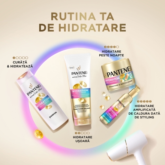 Șampon Pro-V Active Nutri Plex Hydration Recharge 300ml