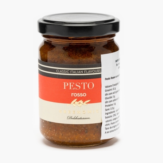 Pesto Rosso cu sos de roșii 135g