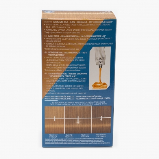 Vopsea de păr permanentă sub formă de gel 8.0 Sandy blond 142.5ml