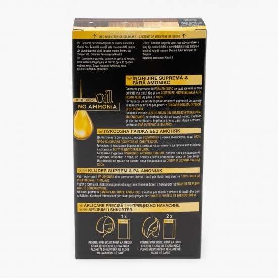 Vopsea de păr permanentă fără amoniac Oleo Intense, 5-86 șaten încântător, 115ml