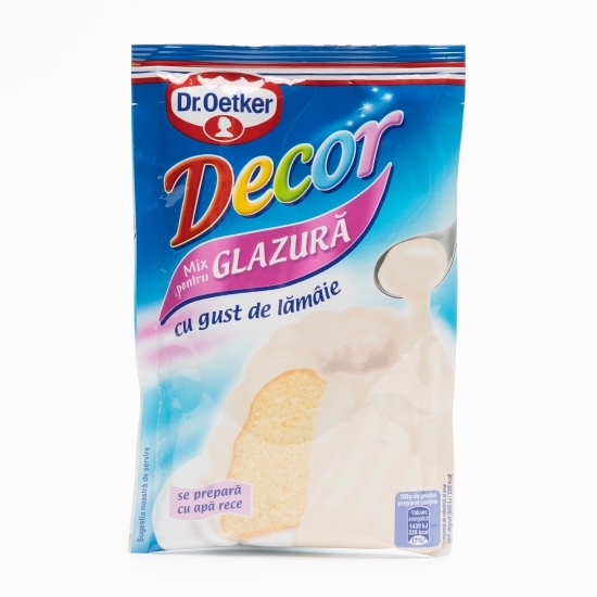 Mix pentru glazură cu gust de lămâie 100g