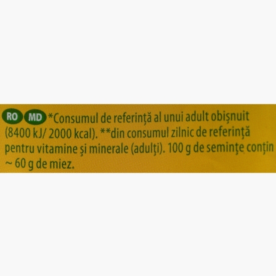 Semințe floarea-soarelui negre cu sare 100g
