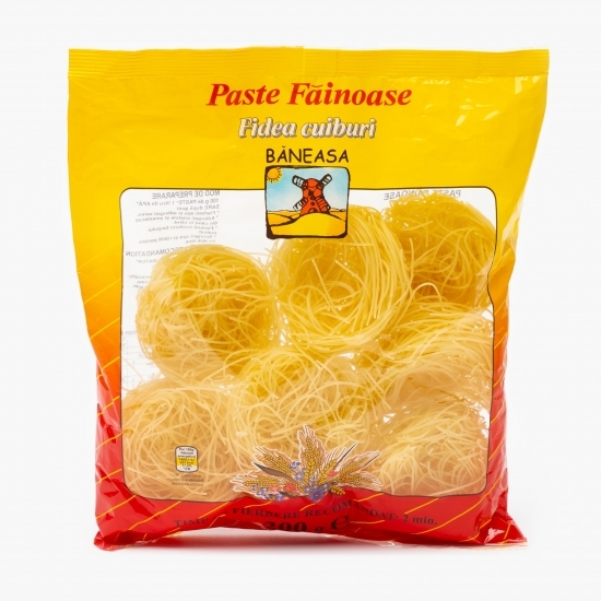 Paste făinoase, fidea cuiburi 200g