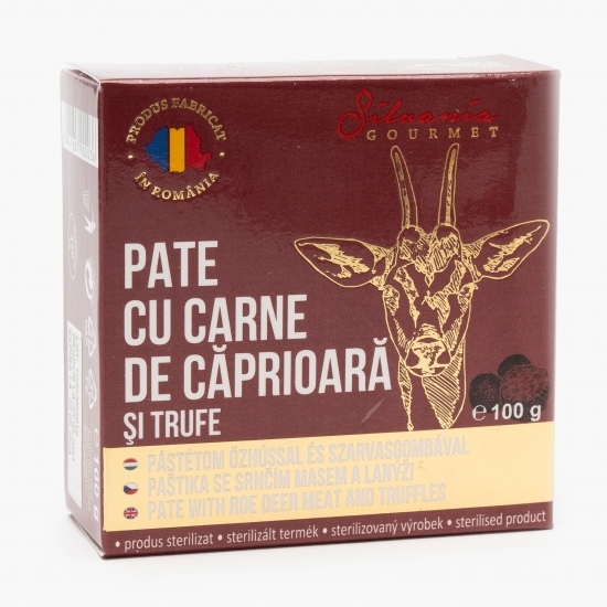 Pate cu carne de căprioară și trufe 100g