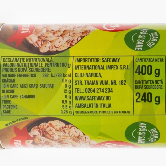 Fasole pestriță 400g