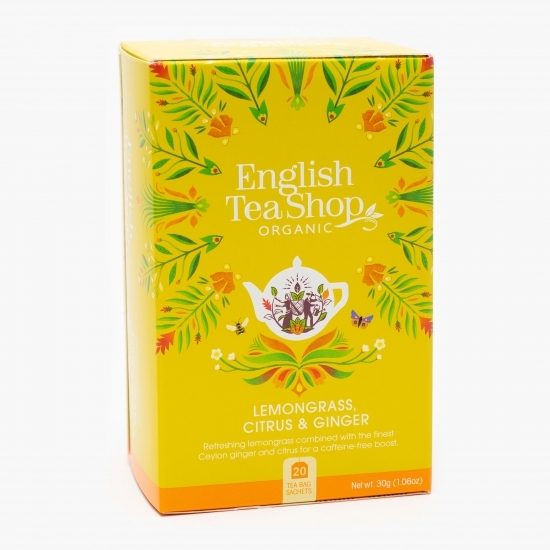 Ceai eco Lemongrass Ginger & Citrus Fruits 30g