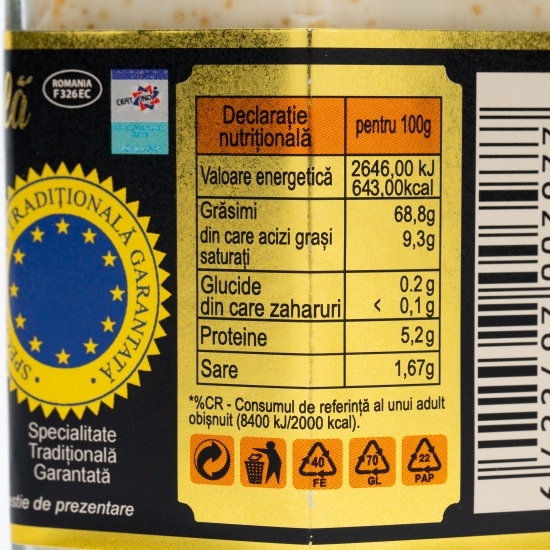 Salată tradițională cu icre de crap 160g