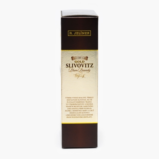 Rachiu de prune Gold, 10 Yo, 50%, 0.7l + cutie