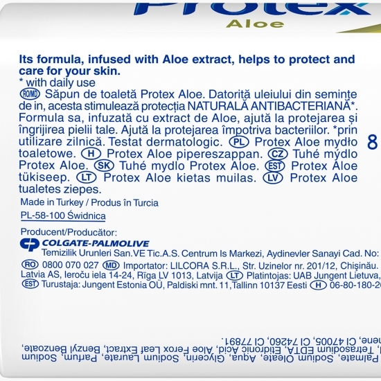 Săpun solid antibacterian Aloe 90g