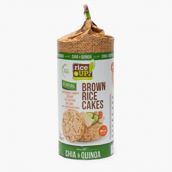 Rondele de orez cu chia și quinoa 120g