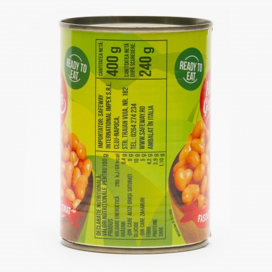 Fasole în sos tomat 400g