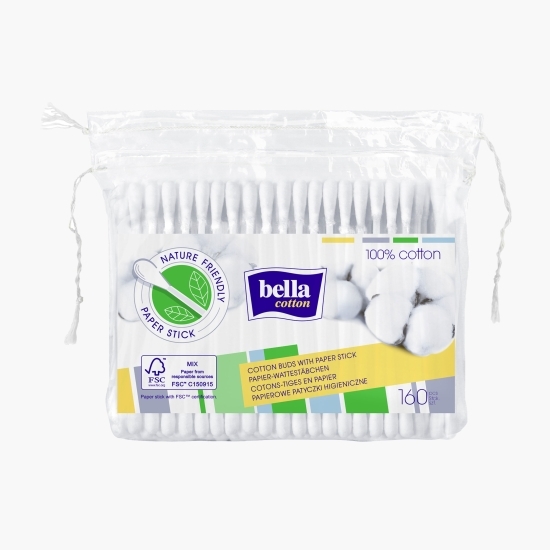  Cotton bețișoare igienice rezervă 160 buc