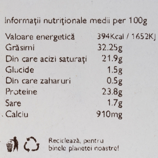 Brânză Graviera maturată 6 luni, cu trufă neagră 200g