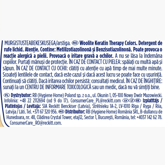 Detergent de rufe lichid Mix Colors, 15 spălări, 0.9l