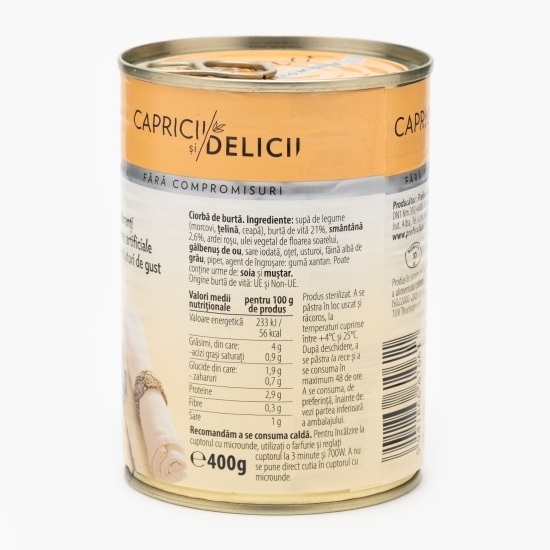 Ciorbă de burtă cu smântână 400g