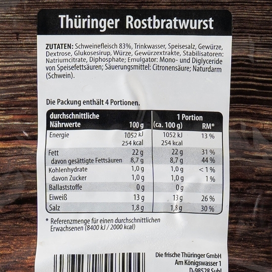 Cârnați Thuringer 400g
