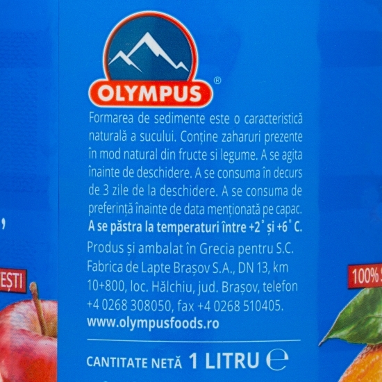 Suc de portocale, mere, sfeclă roșie și morcovi 1l