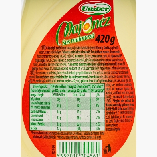 Sos de maioneză 420g