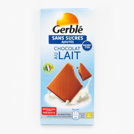 Ciocolată dietetică hipoglucidică cu lapte 80g