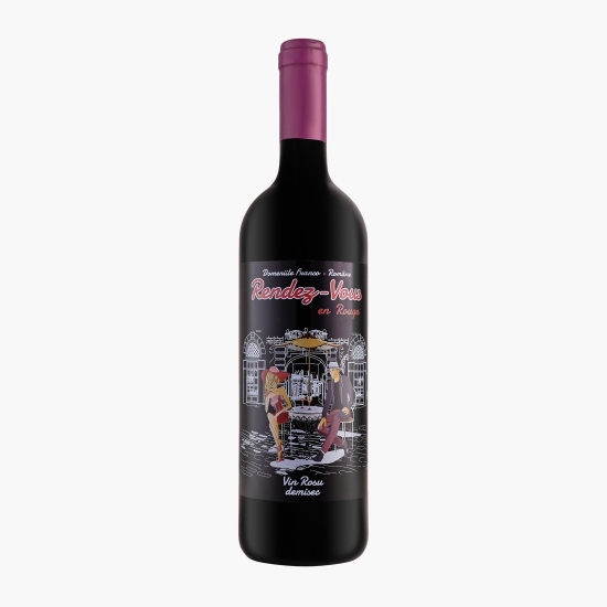Vin roșu demisec Rendez Vous, 14.9%, 0.75l