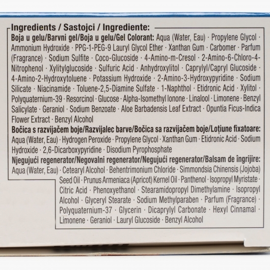 Vopsea de păr permanentă sub formă de gel 7.7 Bright cinnamon 142.5ml