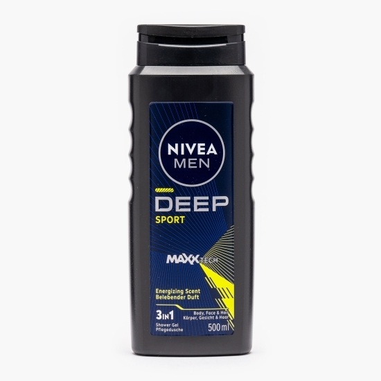 Gel de duș Men Deep Sport Maxxtech, 0.5l