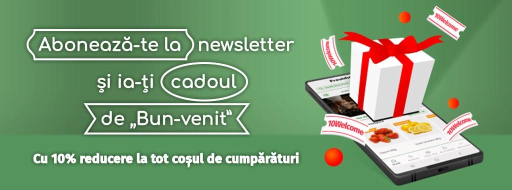 Beneficiu Welcome Newsletter