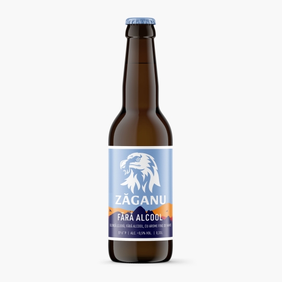 Bere artizanală fără alcool, sticlă 330ml