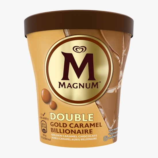 Înghețată Double Gold Caramel Billionaire 440ml