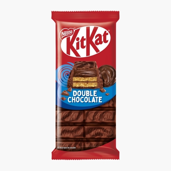 Ciocolată napolitană Double Chocolate 99g