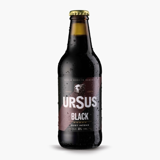 Bere neagră pasteurizată 330ml