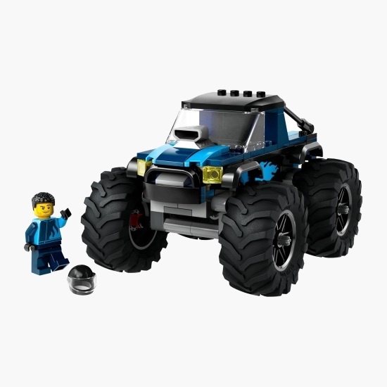 Monster truck albastru, 60402 City, 148 piese, +5 ani