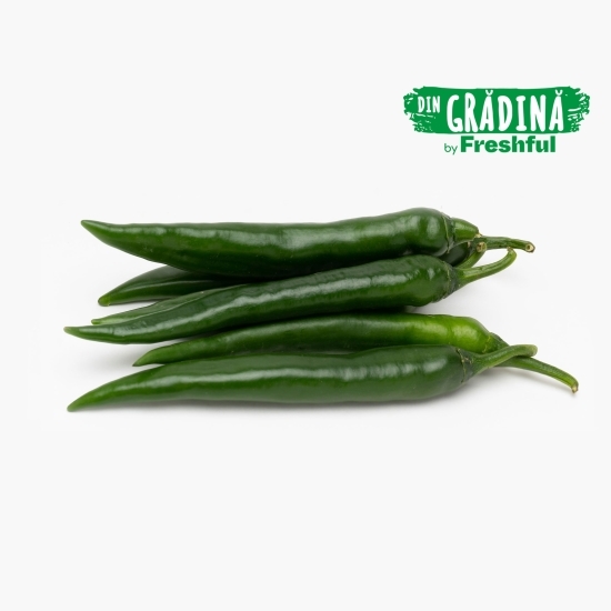 Ardei iute verde eco România 125g