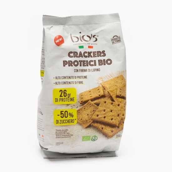 Crackers proteic eco amestec făină și sare 200g