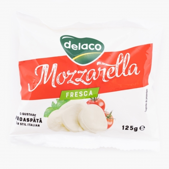 Mozzarella fresca în saramură 125g
